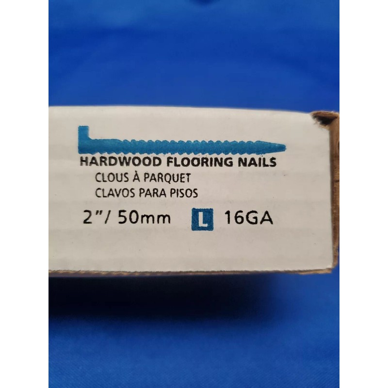Primatech Hardwood L Flooring Nails 1000 Pack 2" 16 Gauge