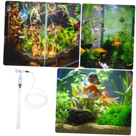 BESPORTBLE 2pcs Aquarium Water Changer Practical Fish Tank Cleaning Tool for Change and Maintenance Safe Material for Routine