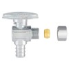 Eastman SpeedFlex Quarter-Turn Angle Stop Valve, 3/8 Inch OD Compression