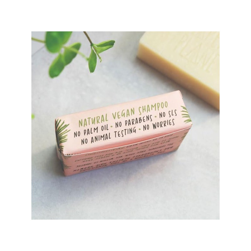Lavender and Geranium 100% Natural Vegan Plastic-free Solid Shampoo