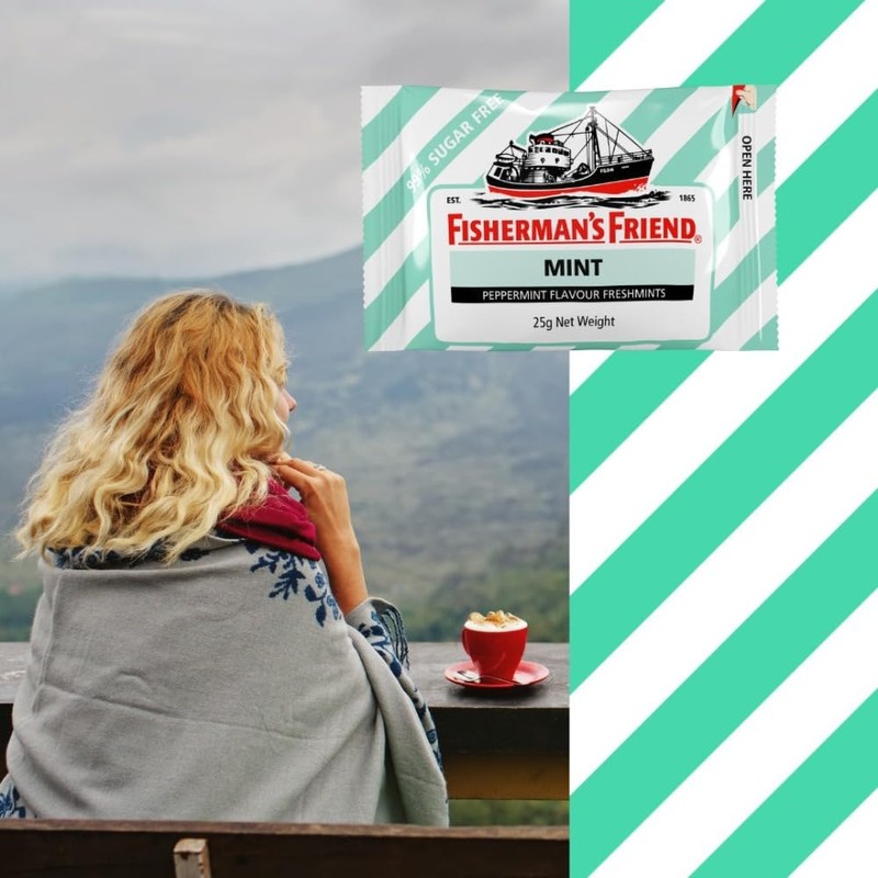 Fisherman's Friend Mint Sugar Free Flavour 25g x 12