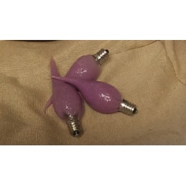 On The Bright Side - Scented Silicone Light Bulb - Pack of 3 - Grape