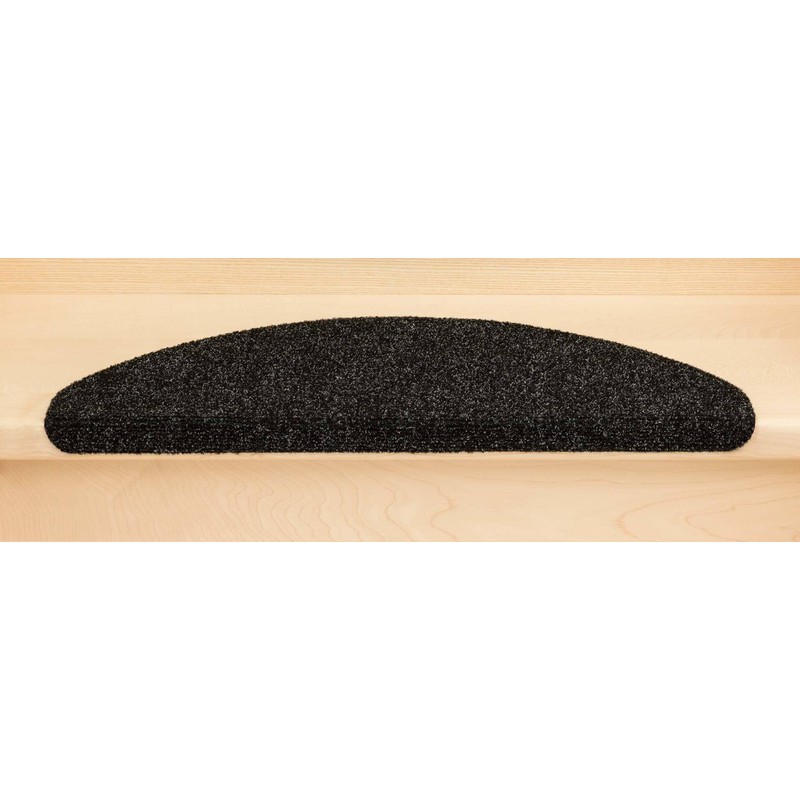 Kettelservice-Metzker Ramon Half Round Stair Mats Anthracite Pack of 1