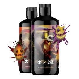 Pre Entreno Liquido Pump Sauce Panda Sabor Strawberry Cherry Mango Candy 946 Ml