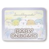 K Company CSS1-SG-PP Sumikko Gurashi Safety Sign, Purple, H3.5 x