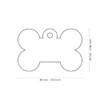 MyFamily tag Big Bone Golden Brass plate dogs free engraving