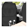 SHMZK Kick Mat Back Seat Protector, Waterproof Car Backseat Protective