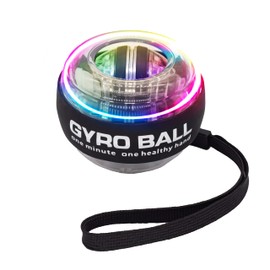 Auto-Start Wrist Power Gyroscopic Ball,Hand Grip Strengthener,Strength Trainer which can Improve Grip Strength and Protect the Joint (LED Light)