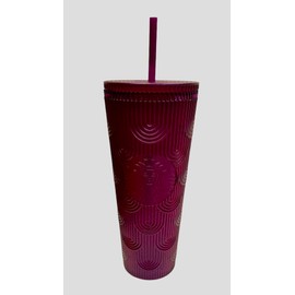 PLSTC CLD CUP SHELL METALLIC SOFT TOUCH 24OZ SPRING FY24