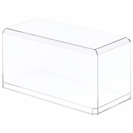 Pioneer Plastics 094C Clear Plastic Display Case for 1:24 Scale Cars, 9" W x 4.125" D x 4.375" H (Mailer Box)