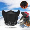 Pasamontañas Térmico Deportivo Con Malla Respirble Negro Liso One Size