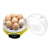 Semiautomatic Egg Incubators 7 Eggs Hatcher Digital Egg Incubator Automatic