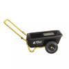 Gorilla 300 Lb Black Poly Push Pull Garden Yard Cart