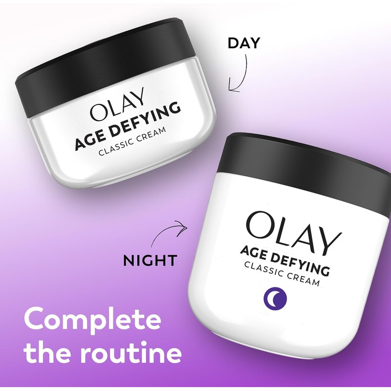 Olay Age Defying Classic Daily Renewal Cream, Face Moisturizer 2.