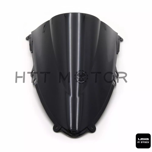 HTTMT Smoke Black Double Bubble Windscreen Windshield for Ducati 899