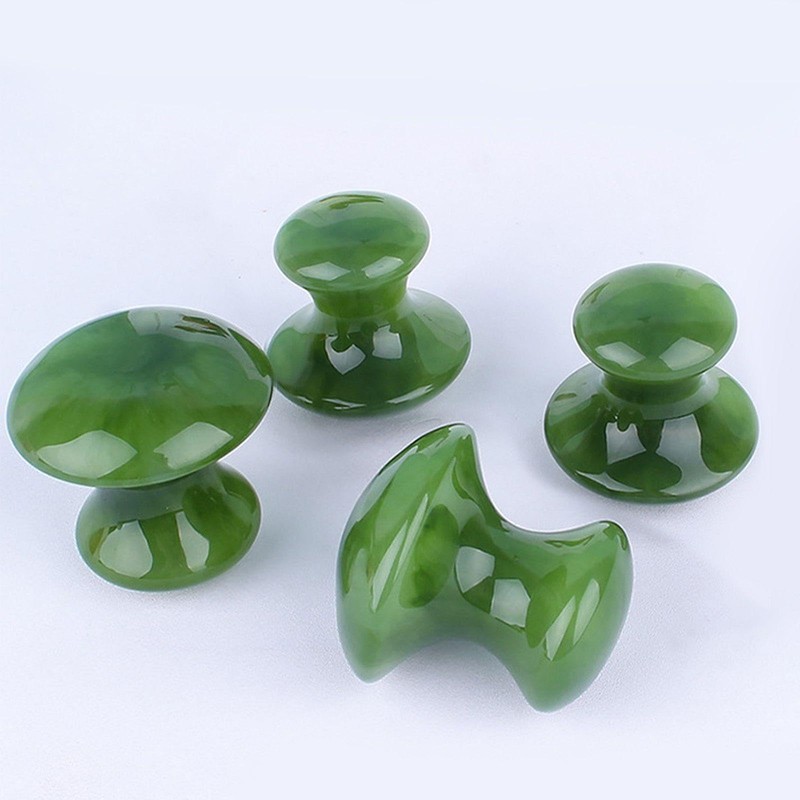 4 Pieces Face Beauty Stick Manual Massager Resin Massager Facial
