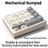 Levieny 17-Key Mechanical Numpad - USB-A Wired Numeric Keypad (Includes