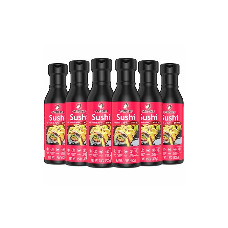Otafuku Salsa de anguila para rollos de sushi, salsa japonesa