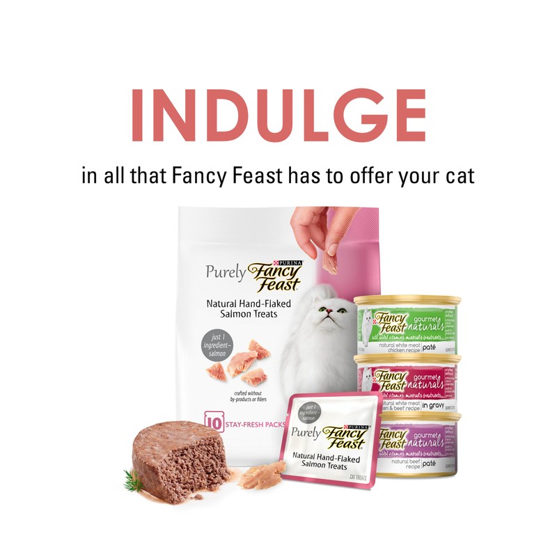Purina Fancy Feast Limited Ingredient Cat Treats, Savory Cravings Salmon