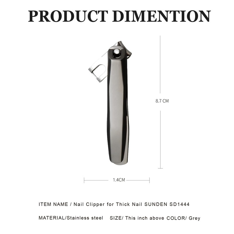 360° Rotating Nail Clippers for Seniors, Long Handle Fingernail Clippers