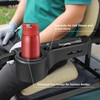 Roykaw Golf Cart Armrest with Cup Holder/Rear Seat Arm Rests
