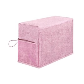 Cover for Sewing Machines, Sewing Machine Cover, Anti-Dust with Pockets, Dust Cover, Compatible Cover, Dust Cover, for Most Standard Sewing Machines (Pink)