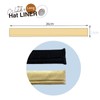 TRAX SHOP Hat Liner, Long, Set of 3, Antibacterial, Deodorizing,