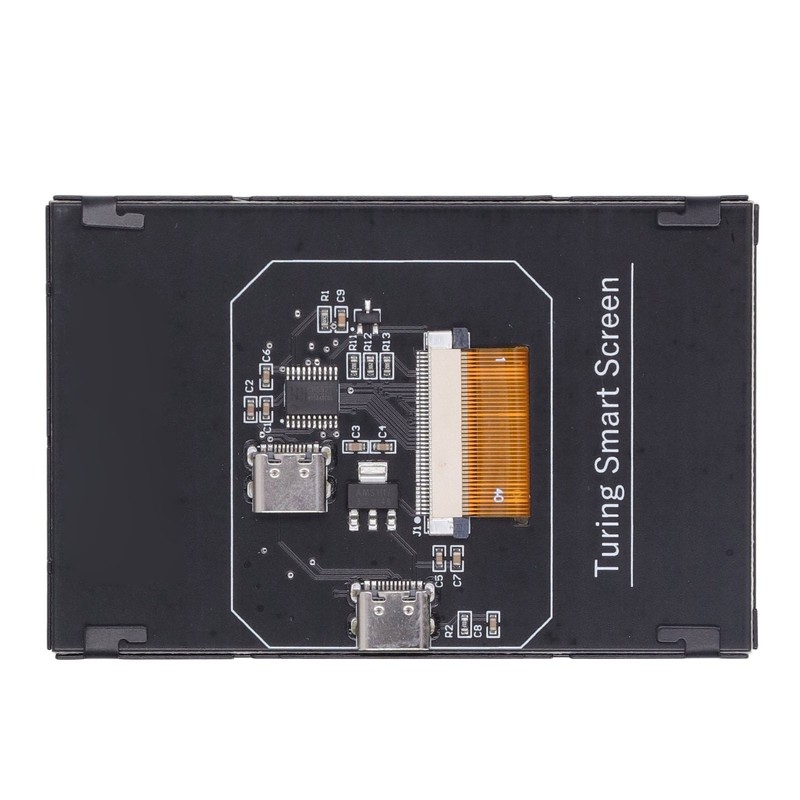 Computer Monitoring Secondary Screen Set 3.5 Inch Display with Bracket