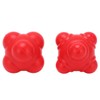 2pcs Rubber Reaction Bounce Balls Irregular Shape Reaction Balls for