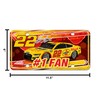 Rico Industries NASCAR Joey Logano #22#1 Fan Metal Auto Tag