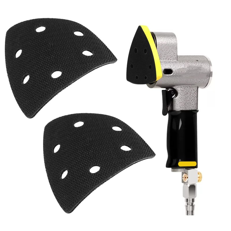 YINETTECH 2 Pieces Triangle Sander Support Plate Sanding Plate 93