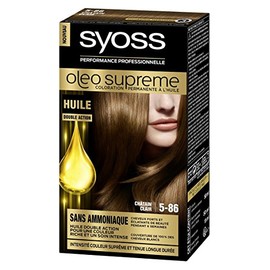 Syoss â OlÃ©o SuprÃªme â Permanente Haarfarbe â 5-86 Hellbraun