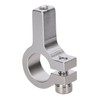3Pcs Tube Clamp Hub Aluminum Shaft Clamping M4 Thread Mounting