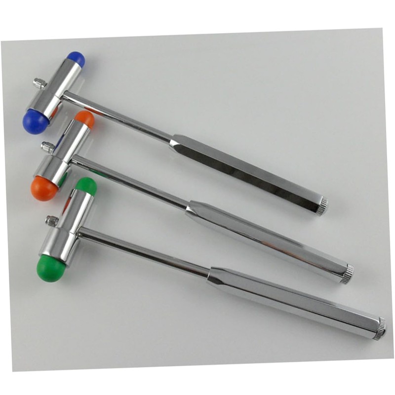 Mikinona Multifunctional Double Headed Reflex Hammer with Needle Brush for