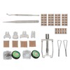 Ingrown Toenail Lifter Set Toenail Patch Sleeves Tweezers Stainless Steel