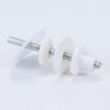 Fanmitrk Toilet Seat Fittings-Toilet Seat Plastic Accessories,Replacement Accessories for Most