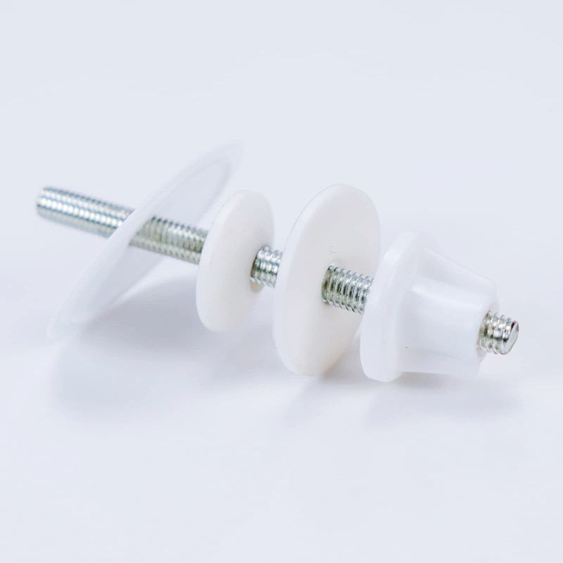 Fanmitrk Toilet Seat Fittings-Toilet Seat Plastic Accessories,Replacement Accessories for Most