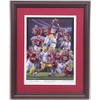 Alabama Football National Championship vs. LSU "Restoring The Order" by Daniel Moore Framed Print