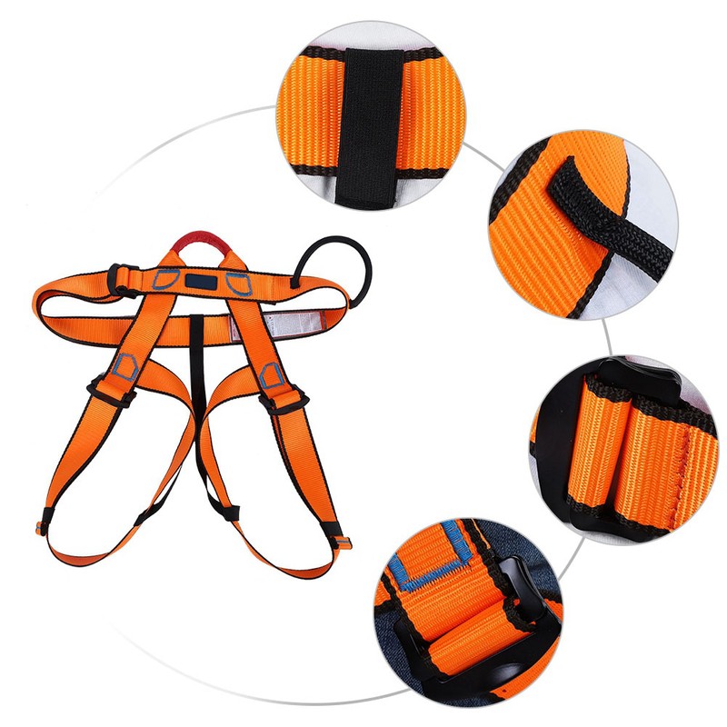 Half Body Safety Belt for Rock Climbing Mountaineering Rappelling Aerial