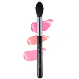 Brocha de maquillaje iluminador, brocha cónica para rubor, para polvos fijadores, polvos sueltos y polvos compactos, brocha de maquillaje facial, cobertura transparente para iluminador, colorete,