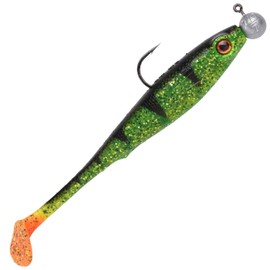 Spro Iris Popeye to-Go 14 cm 7 g Mounted Rubber Fish Colour: UV Perch