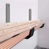 Maclean Wall Mount | Universal Holder for Tyres, Wheels, Bicycle,