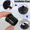 HayLniXy 2PCS Bike Cassette Lockring Tool Multifunctional Freewheel Remover Tool