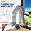 Bluesea 7 Pieces 12 Feet Dryer Vent Cleaner Kit, Reinforced