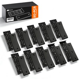 Rogierra 16 PCS Boat Trailer Bunk Slide Pads & 4 PCS Bunk Enders for Easy Launching & Loading 3"x10" Bunk Slicks