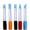 Bao Core Artist Paint Brush Set-5pcs Professional Silicon Brushes Blender