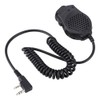 Walkie Talkie Speaker Microphone, Dual PTT Handheld Shoulder 2-Way Radio