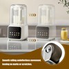 Luxinika 8 Pack Mini Caster Wheels 1/2 Inch Low Profile