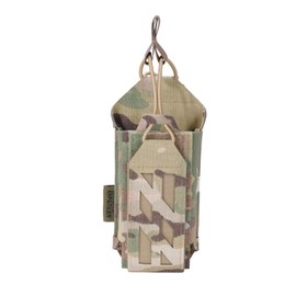 EXCELLENT ELITE SPANKER Tactical Molle Radio Pouch Nylon Adjustable Walkie Talkie with Elastic Cord Radio Holster for Police Security Rescue