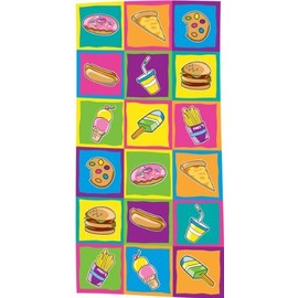 Gilbins 100% Cotton Terry Velour Designed Towel,Great for The Beach, Pool, Camp and More. 30” x 60”